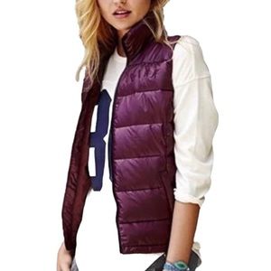 PINK Victoria’s Secret maroon puffer vest
